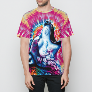 Radiant Howl Tie Dye Mens T-Shirt