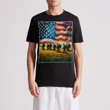 Load image into Gallery viewer, Patriotic American Flag Mens Premium T-Shirt

