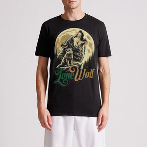 Lone Wolf Pup Memorial Mens Premium T-Shirt