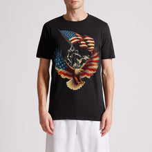 Load image into Gallery viewer, Vintage eagles American Flag Mens Premium T-Shirt
