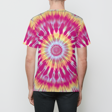 Load image into Gallery viewer, Radiant Howl Tie Dye Mens T-Shirt
