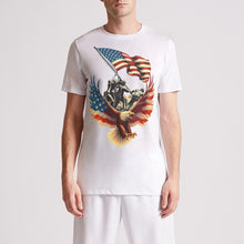 Load image into Gallery viewer, Vintage eagles American Flag Mens Premium T-Shirt
