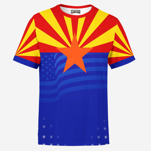 Arizona Flag Mens T-Shirt