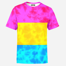 Load image into Gallery viewer, Pansexual Pride Flag Tie Dye Mens T-Shirt
