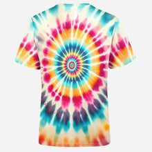 Load image into Gallery viewer, Wolf Heart Tie Dye Mens T-Shirt
