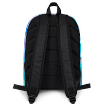 Load image into Gallery viewer, Bruh We Back Dabbing BullDog Tie-Dye School Backpack
