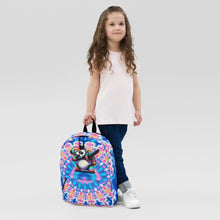 Load image into Gallery viewer, Vibrant Tie-Dye Backpack with Adorable Panda Dab Design
