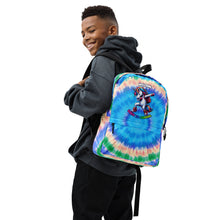 Load image into Gallery viewer, Tie-Dye Backpack with Dabbing Unicorn - Welcome Back to School
