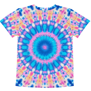 Panda Dabbing Tie Dye Kids T-Shirt