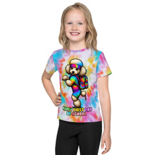 Load image into Gallery viewer, Happy First Day of School Tie-Dye Poodle Kids T-Shirt
