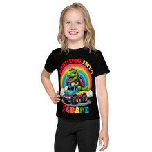 Load image into Gallery viewer, Roading Into 1st Grade Dinosaur Monster Truck Kids T-Shirt
