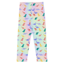 Load image into Gallery viewer, Types Of Dinosaurs Cute Kid&#39;s Leggings
