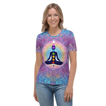 Load image into Gallery viewer, 9 Chakras Women&#39;s T-shirt
