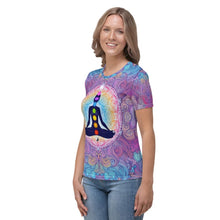 Load image into Gallery viewer, 9 Chakras Women&#39;s T-shirt
