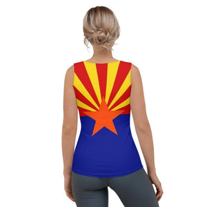 Arizona Flag Women Tank Top