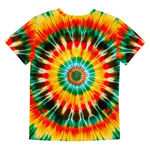 Howling Wolf Tie-Dye Youth T-Shirt