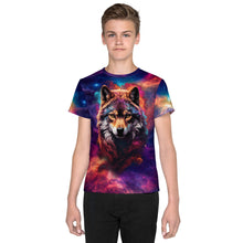 Load image into Gallery viewer, King Wolf In Galaxy Youth t-shirt
