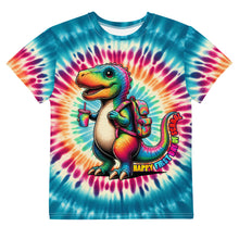 Load image into Gallery viewer, Happy First Day of School Dinosaur Youth T-Shirt
