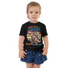 Load image into Gallery viewer, Born To Be A Paleontologist Forced To Go To School Vintage Toddler T-Shirt
