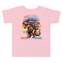 Load image into Gallery viewer, Born To Be A Paleontologist Forced To Go To School Vintage Toddler T-Shirt
