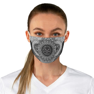 Mandala Bloom Fabric Face Mask