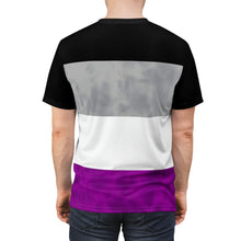 Load image into Gallery viewer, Asexual Pride Flag Tie Dye T-Shirt
