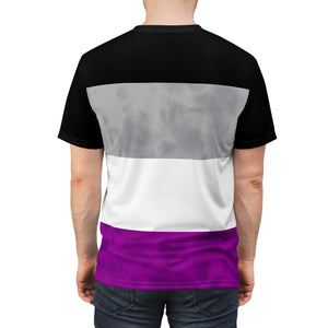 Asexual Pride Flag Tie Dye T-Shirt