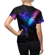 Load image into Gallery viewer, Wolf Moon Galaxy Women&#39;s T-Shirt
