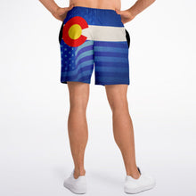 Load image into Gallery viewer, Colorado Flag Athletic Shorts
