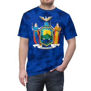 New York Flag Tie Dye T-Shirt