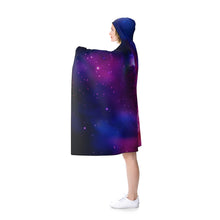 Load image into Gallery viewer, Wolf galaxy and zodiac Hooded Blanket
