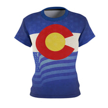 Load image into Gallery viewer, Colorado Flag Women&#39;s T-Shirt
