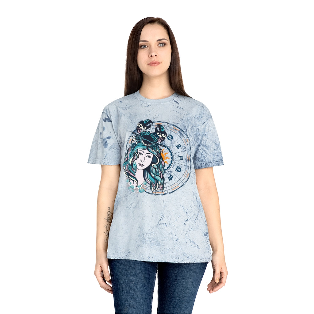 Cancer Zodiac Color Blast Women's T-Shirt