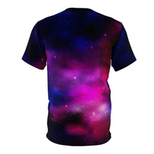 Load image into Gallery viewer, Wolf galaxy and zodiac T-Shirt
