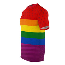 Load image into Gallery viewer, LGBT Rainbow Pride Flag T-Shirt
