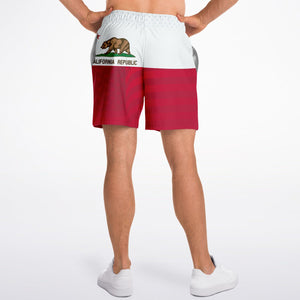 California Flag Athletic Shorts