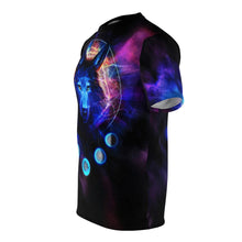 Load image into Gallery viewer, Wolf Moon Galaxy T-Shirt

