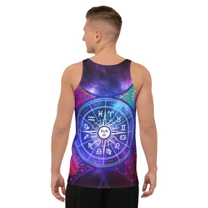 Horoscope Pisces Unisex Tank Top