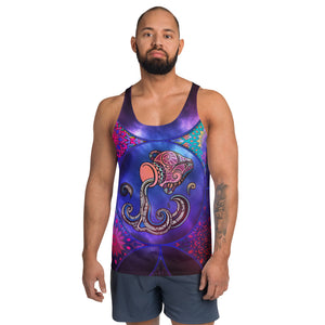 Horoscope Aquarius Unisex Tank Top