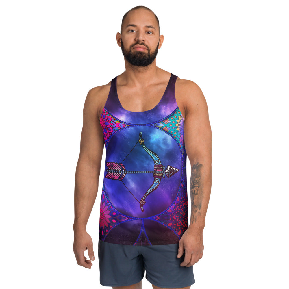 Horoscope Sagittarius Unisex Tank Top