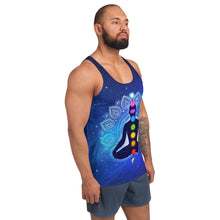 Load image into Gallery viewer, Colorful 9 Chakras Unisex Tank Top
