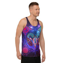 Load image into Gallery viewer, Horoscope Aries Unisex Tank Top
