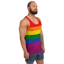 Load image into Gallery viewer, Rainbow Flag Tank Top
