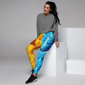 Wolf Fire and Ice Women's Joggers