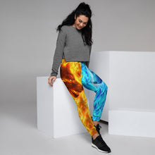 Load image into Gallery viewer, Wolf Fire and Ice Women&#39;s Joggers
