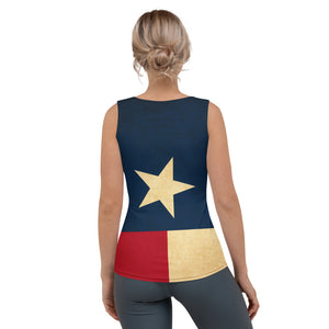 Texas Flag Women Tank Top