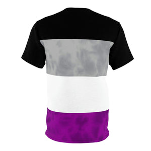 Asexual Pride Flag Tie Dye T-Shirt