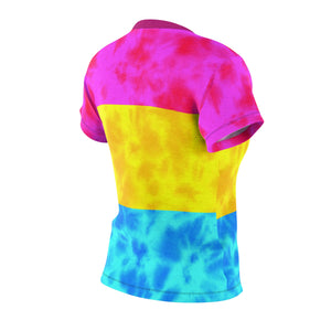 Pansexual Pride Flag Tie dye Women's T-Shirt