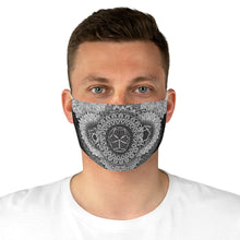 Load image into Gallery viewer, Mandala Bloom Fabric Face Mask
