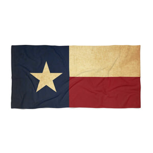 Texas Flag Beach Towel